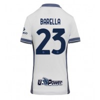 Inter Milan Nicolo Barella #23 Replika Bortatröja Dam 2024-25 Kortärmad